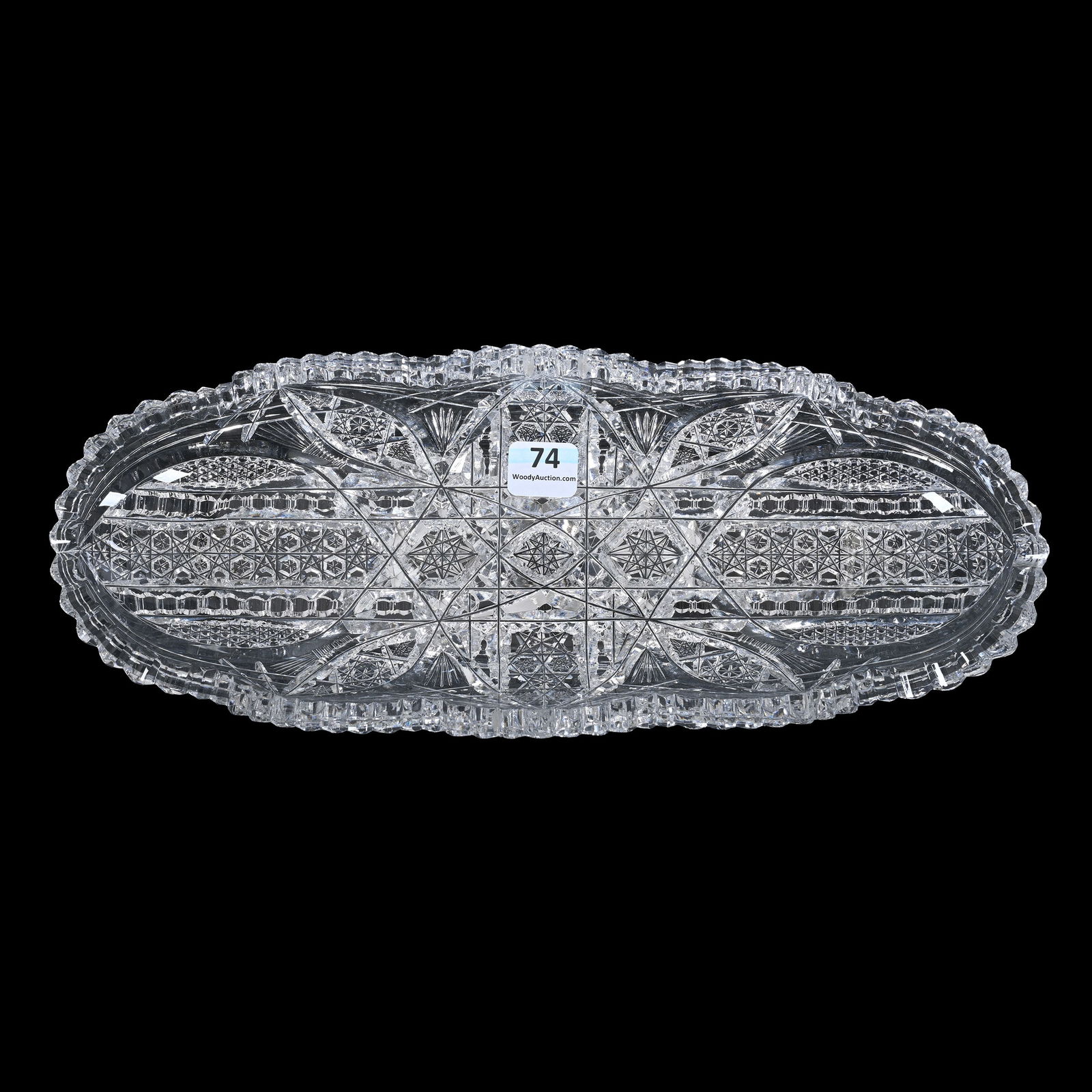 Celery Tray, ABCG, Signed J. Hoare Newport Pattern (1 of 3)