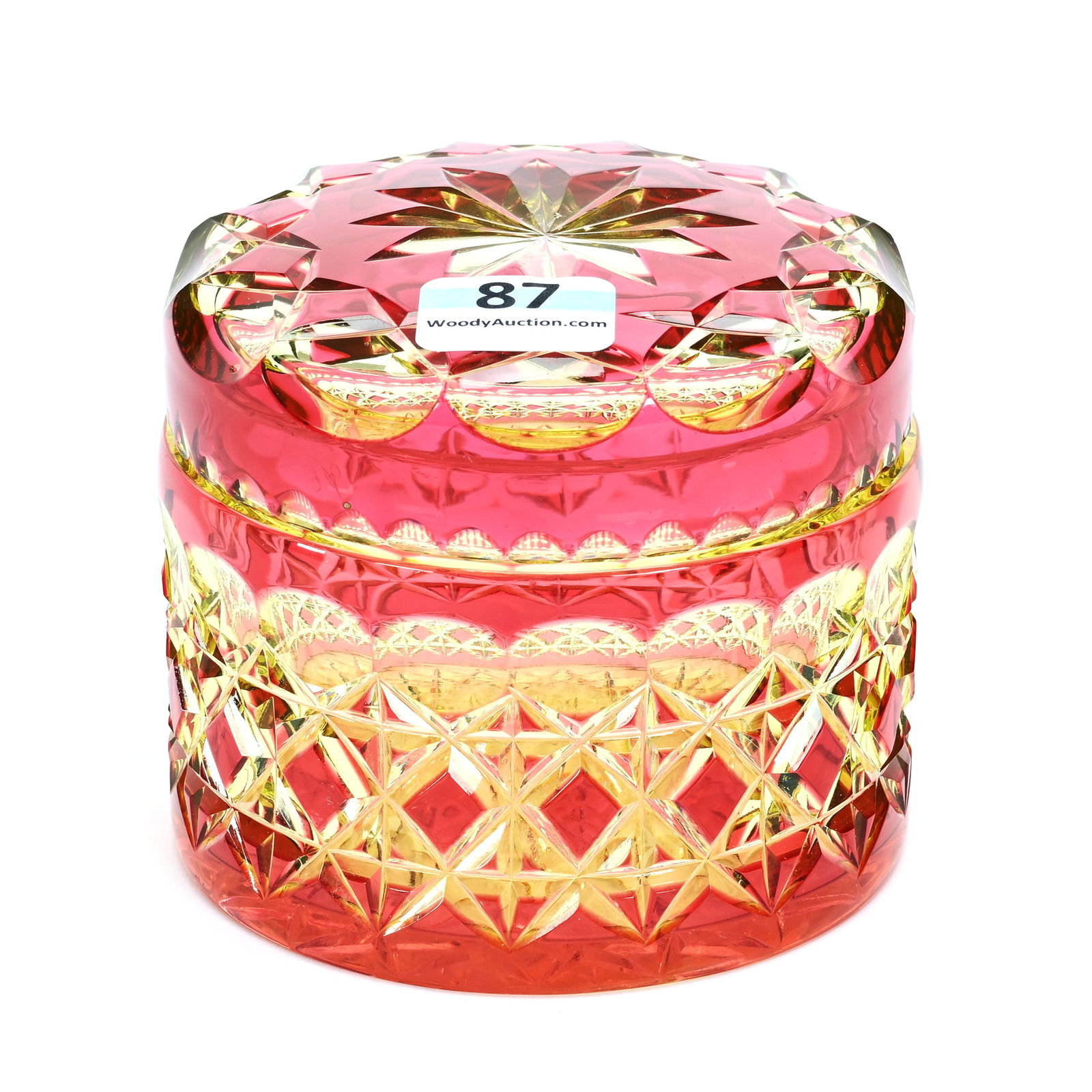 Covered Box, BPCG, Cranberry Cut To Vaseline (1 of 4)