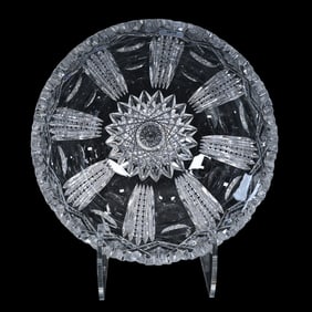 Bowl, American Brilliant Cut Glass