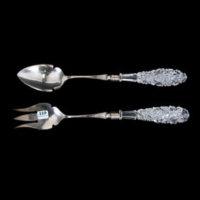 Salad Spoon & Fork Set, ABCG