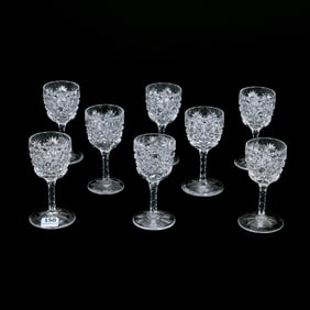 (8) Wine Stems, ABCG, Russian Pattern