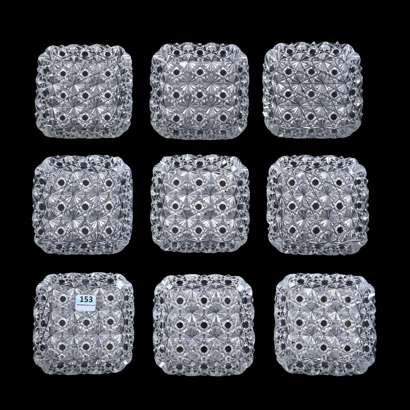 (9) Square Dishes, ABCG, Russian Pattern (1 of 13)