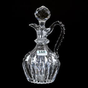 Cruet, American Brilliant Cut Glass