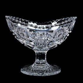 Pedestal Banana Shape Bowl, ABCG