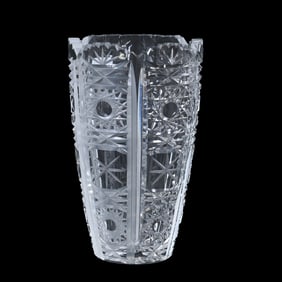 Vase, Cut Glass