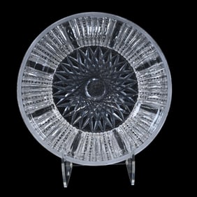 Bowl, American Brilliant Cut Glass, Flat Bottom