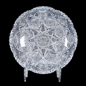 Bowl, ABCG, Pattern Design By Reim Cut Glass