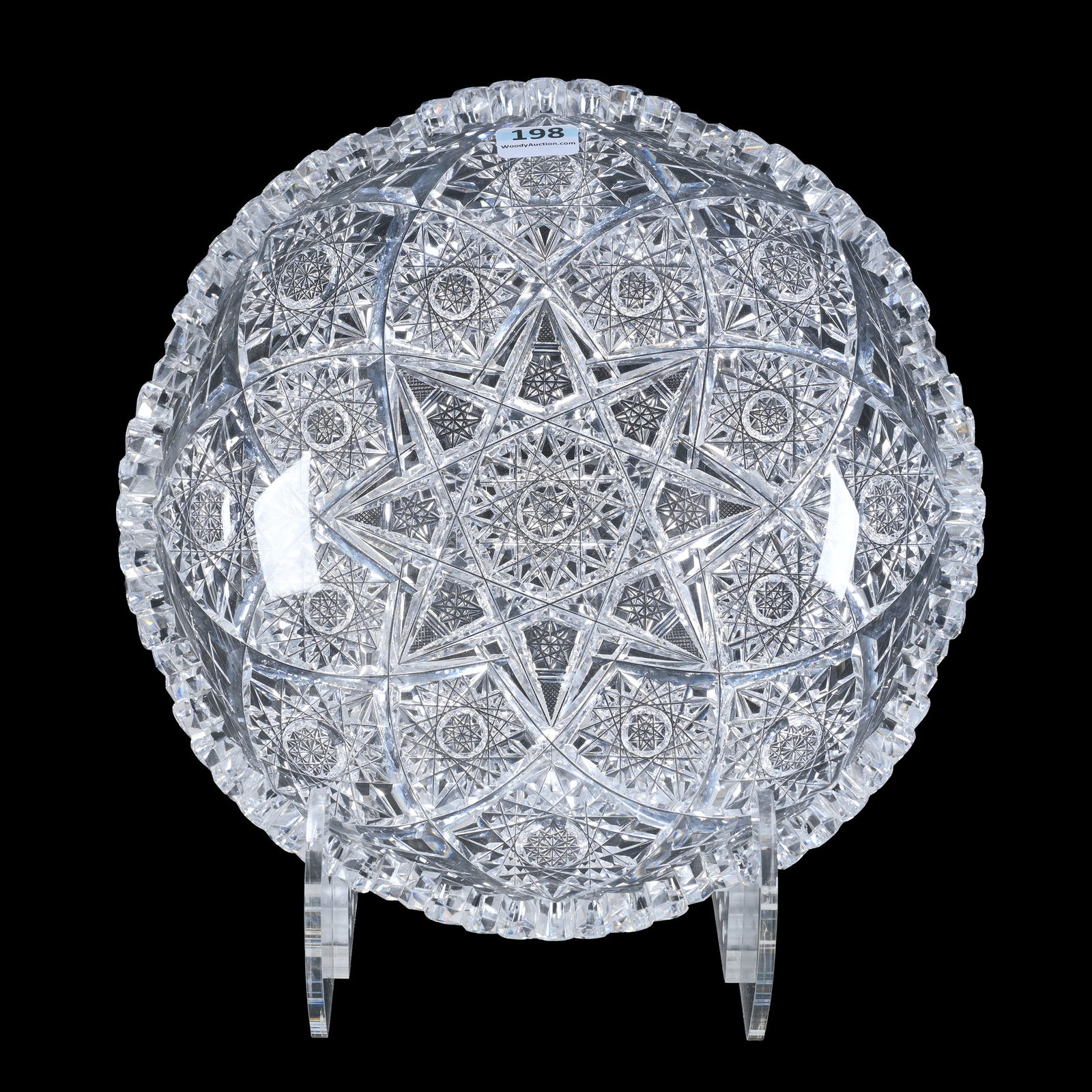 Bowl, ABCG, Pattern Design By Reim Cut Glass (1 of 3)