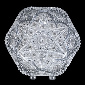 Bowl, ABCG, Signed Hawkes Kensington Pattern