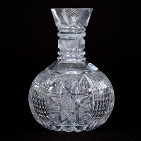 Carafe, American Brilliant Cut Glass