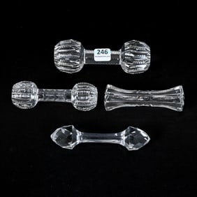 (4) Knife Rests, Various Sizes And Shapes