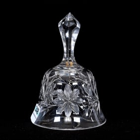 Dinner Bell, American Brilliant Cut Glass