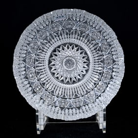 Bowl, American Brilliant Cut Glass
