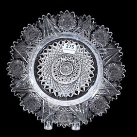 Butterdish Base, ABCG, Signed J. Hoare Carolyn