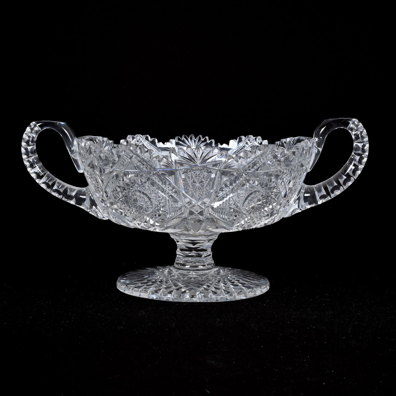 Pedestal Bowl, Two Handles, ABCG, Wamussa Pattern (1 of 5)