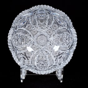 Bowl, American Brilliant Cut Glass