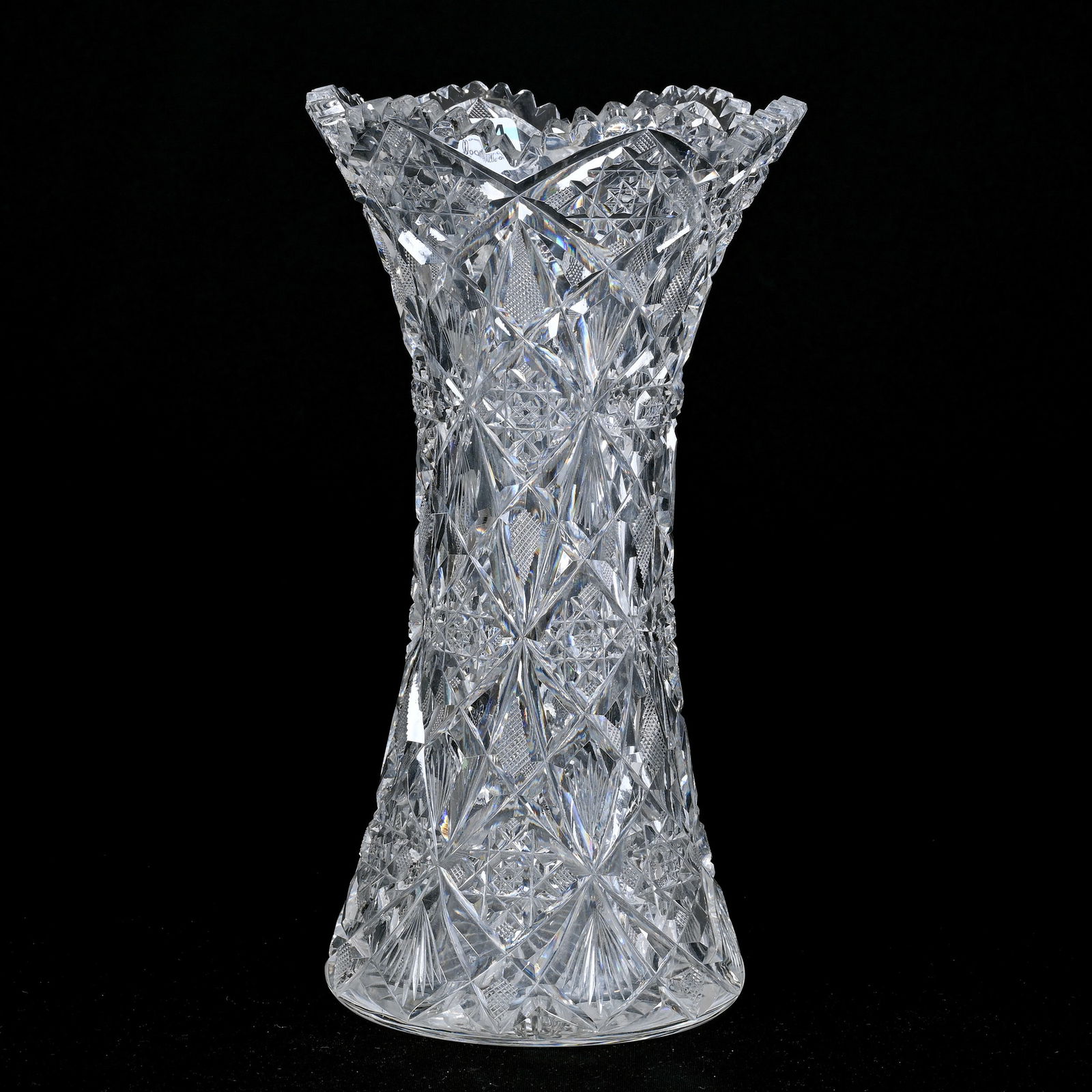 Vase, ABCG, Signed Hawkes Gladys Pattern (1 of 5)