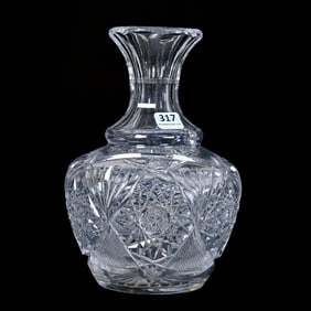 Carafe, American Brilliant Cut Glass