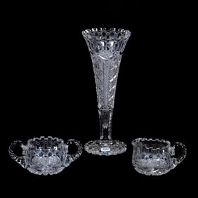 (3) Alhambra Pattern Items By Meriden, ABCG