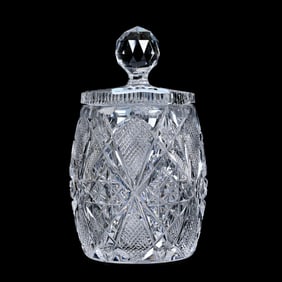 Mustard Jar, ABCG, Signed Hawkes