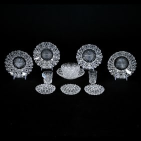 (11) Assorted Items, American Brilliant Cut Glass