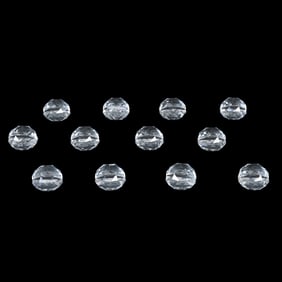 (12) Place Card Holders, American Brilliant Cut Glass