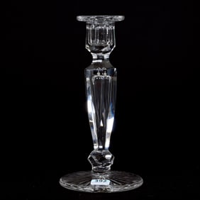 Single Candlestick, American Brilliant Cut Glass