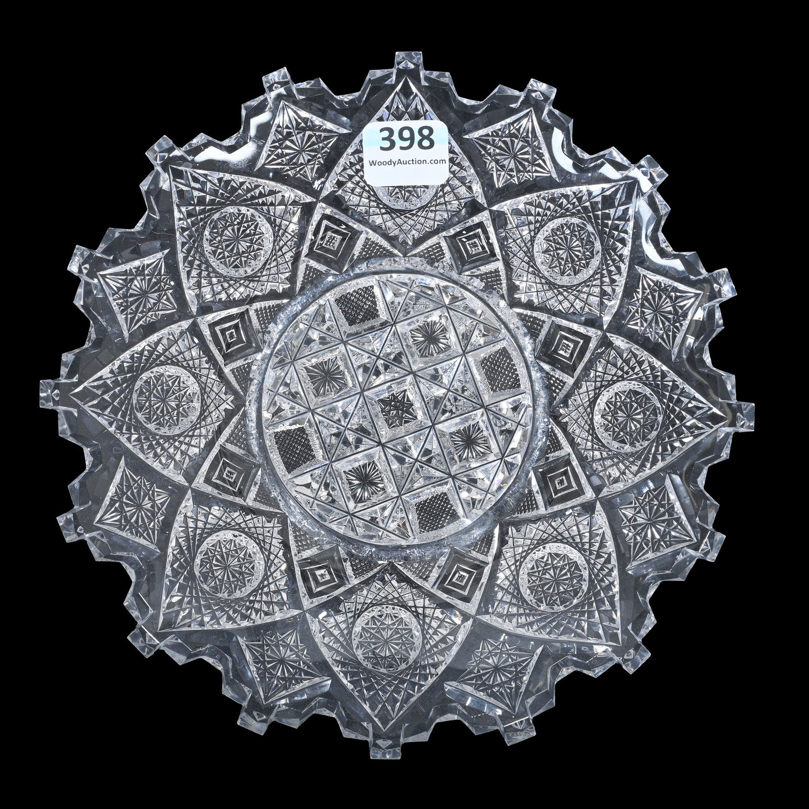 Plate, ABCG, Signed Clark Prima Donna Pattern (1 of 2)