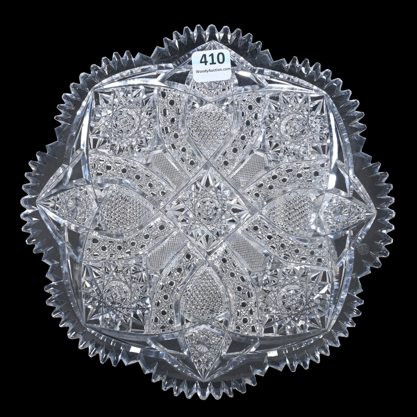 Plate, American Brilliant Cut Glass (1 of 2)