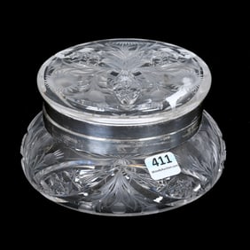 Jewel Box, American Brilliant Cut Glass