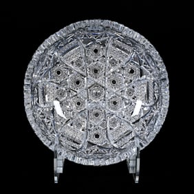 Bowl, American Brilliant Cut Glass