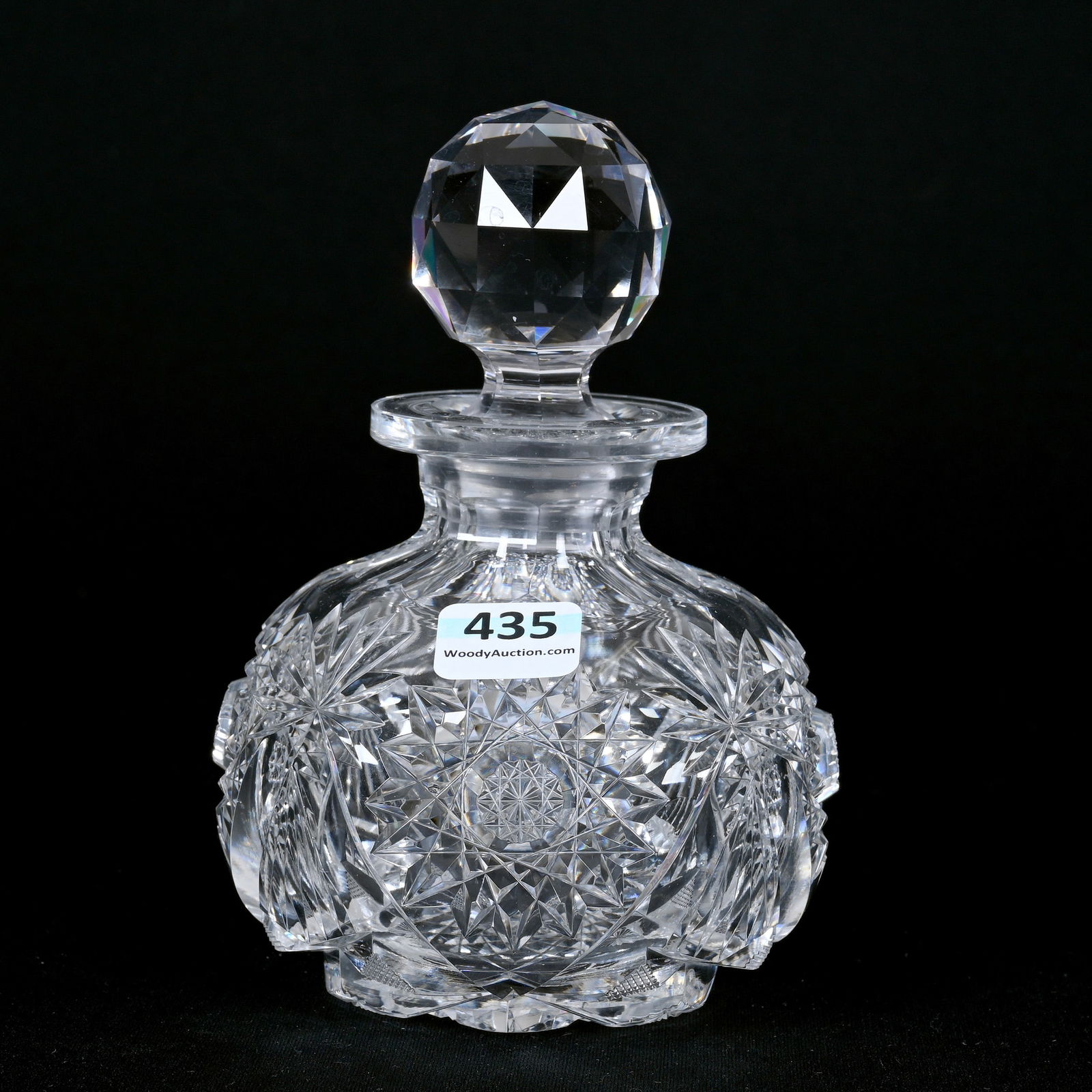 Cologne Bottle, American Brilliant Cut Glass (1 of 3)