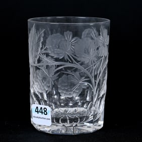 Tumbler, ABCG, Engraved Blackberry Pattern