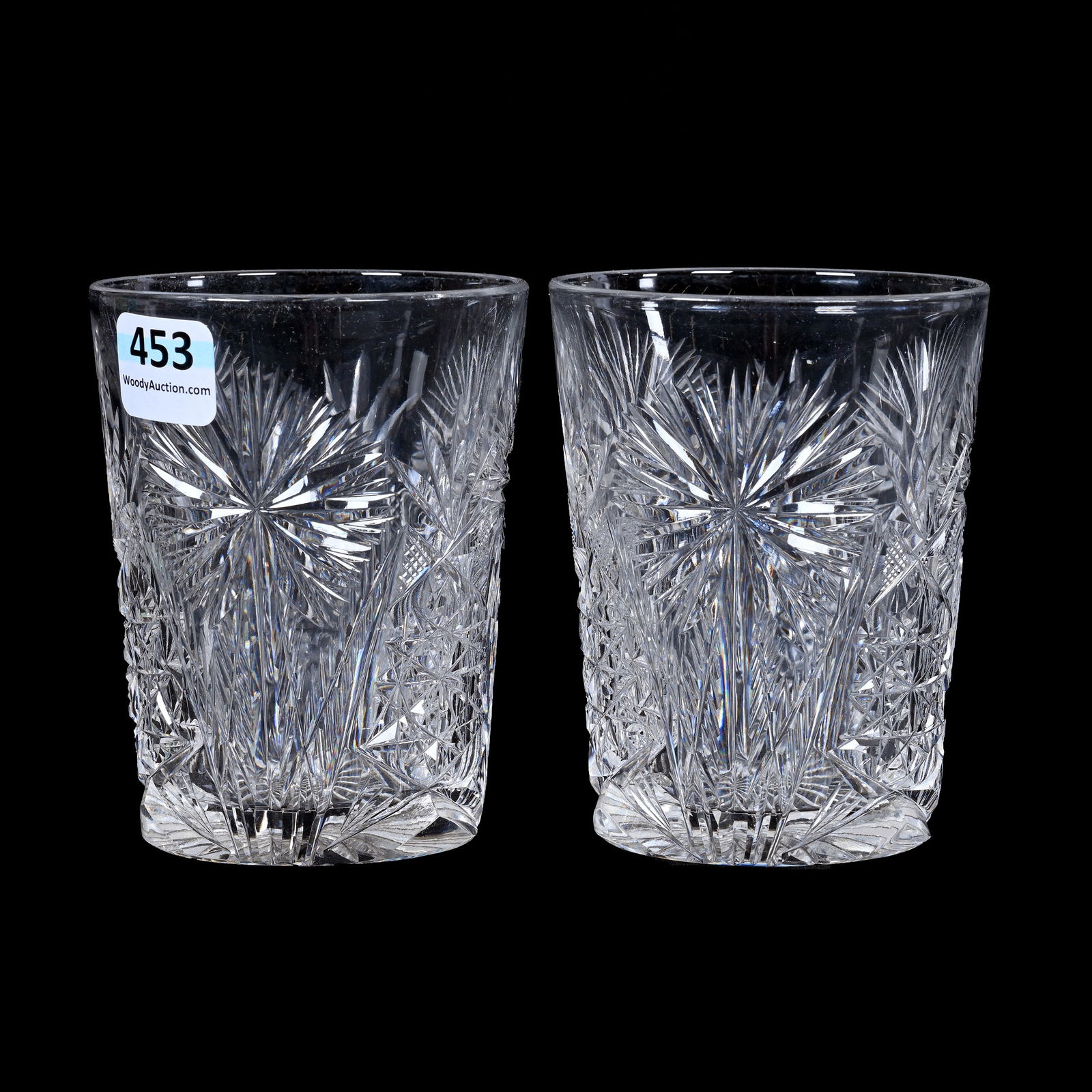 (2) Tumblers, ABCG, Palm Pattern By Taylor Brothers (1 of 3)
