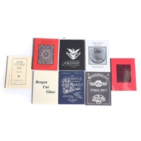 (6+) Books And Catalogs About American Brilliant Cut Glass
