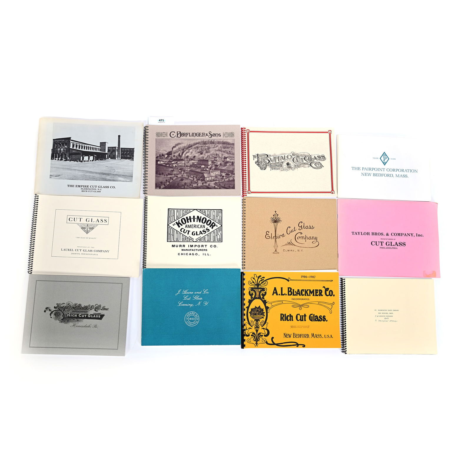 (10) American Brilliant Cut Glass Company Catalogs (1 of 5)