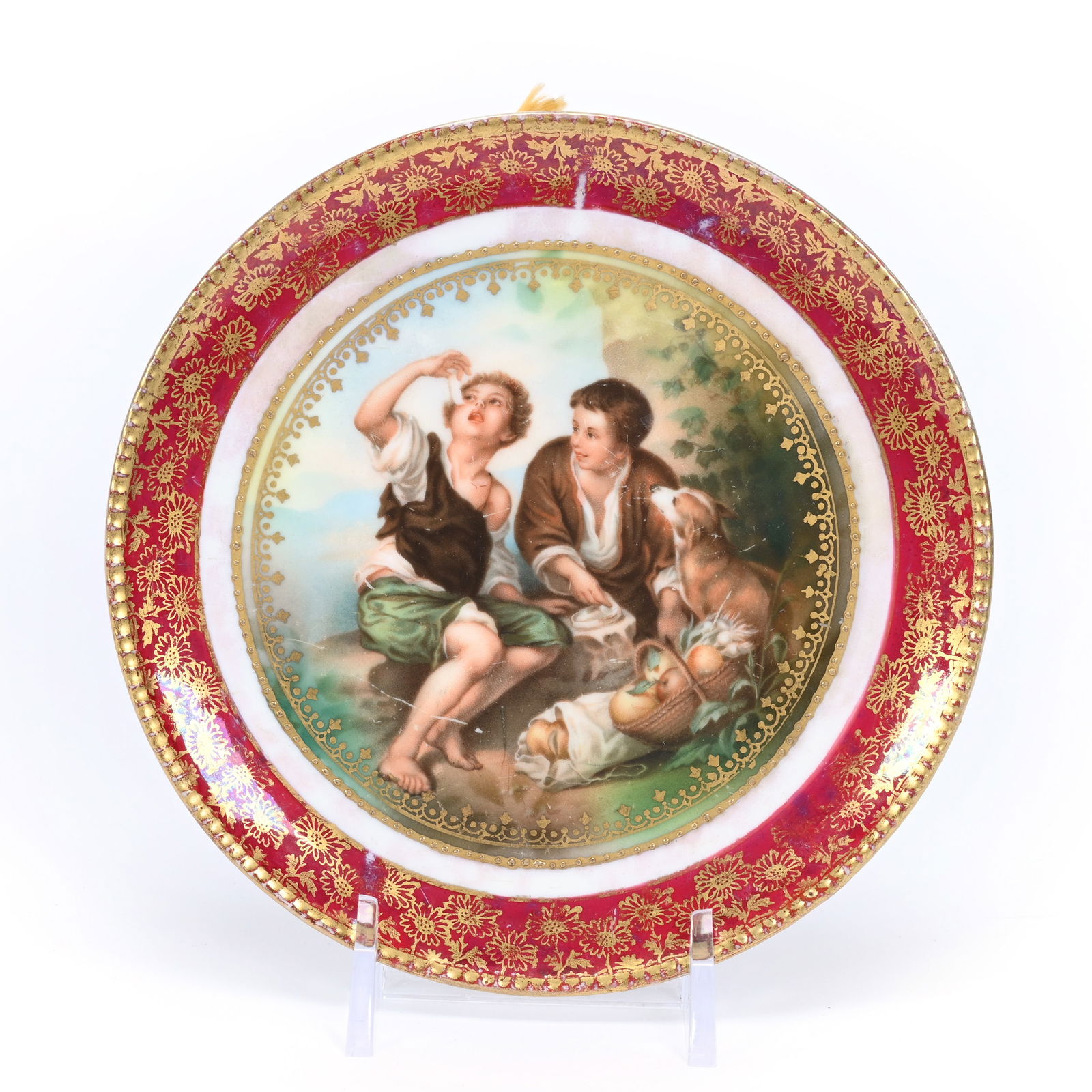 Wall Plaque Marked R.S. Suhl (1 of 2)