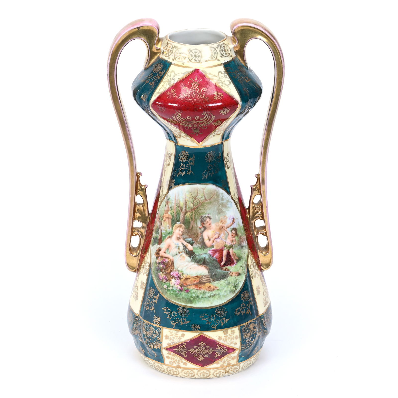 Vase Marked Beehive Austria (1 of 3)