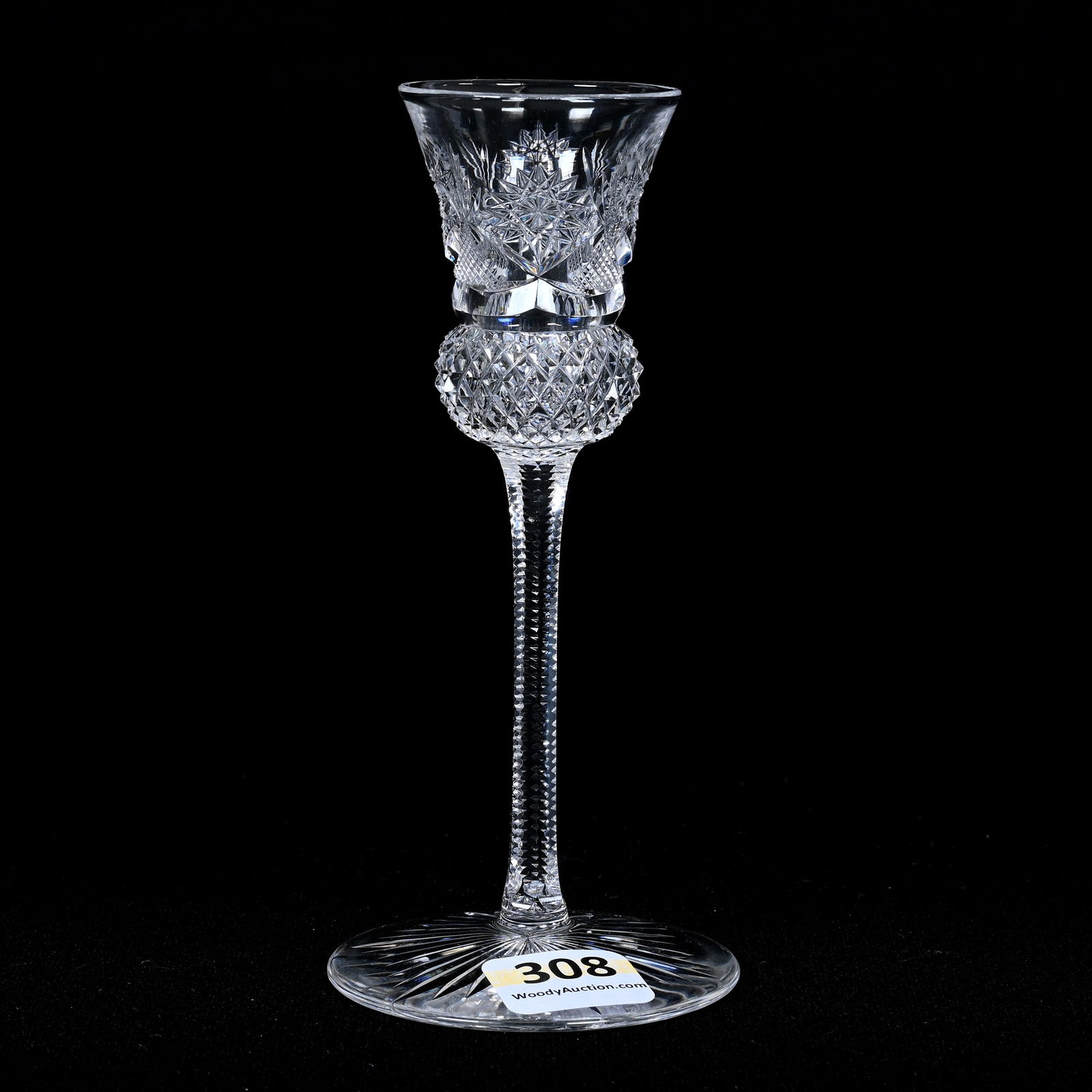 Cordial Stem, ABCG, Signed Libbey (1 of 3)