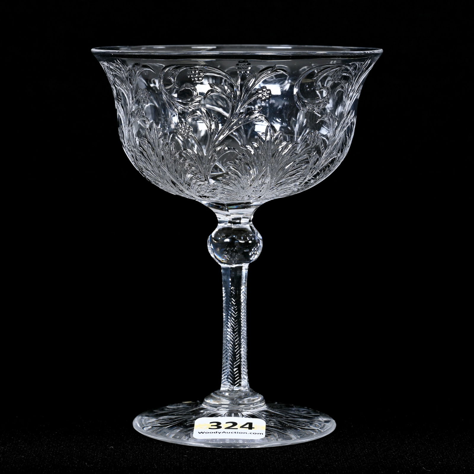 Champagne Stem, ABCG, Signed Hawkes (1 of 3)