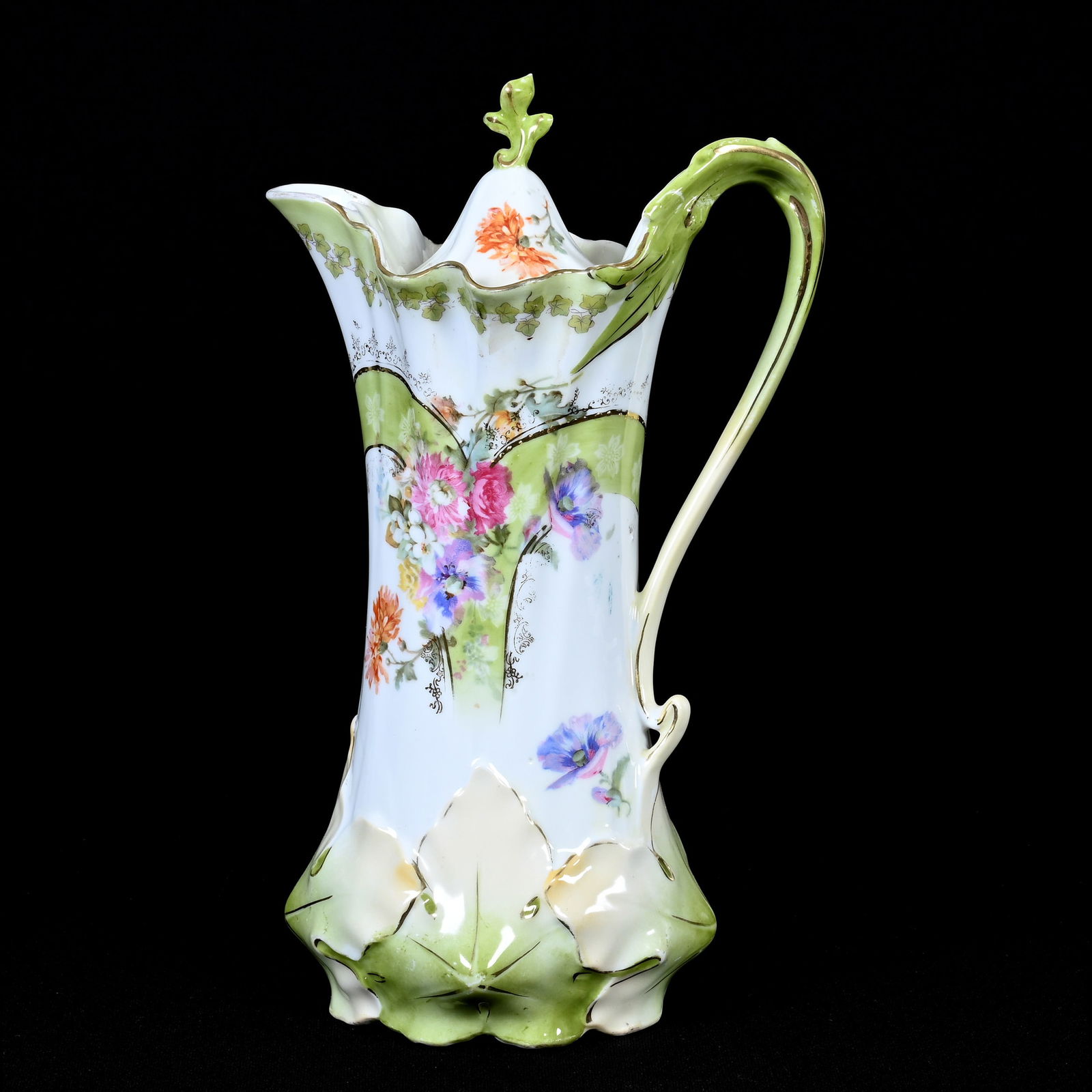 Chocolate Pot, Unmarked Prussia (1 of 3)