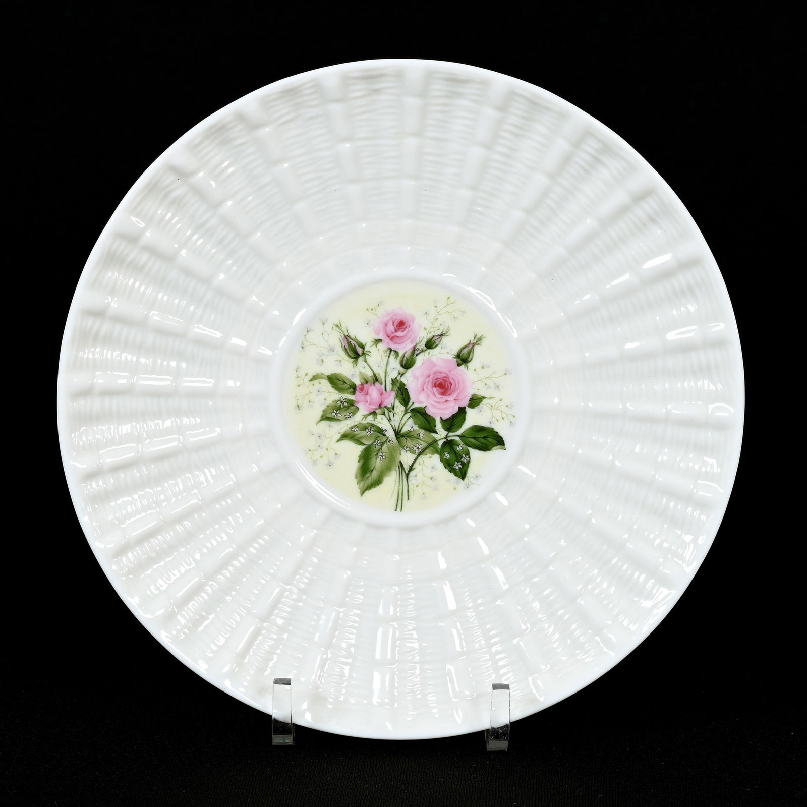 Plate, Irish Belleek, Fifth Green Mark (1 of 2)