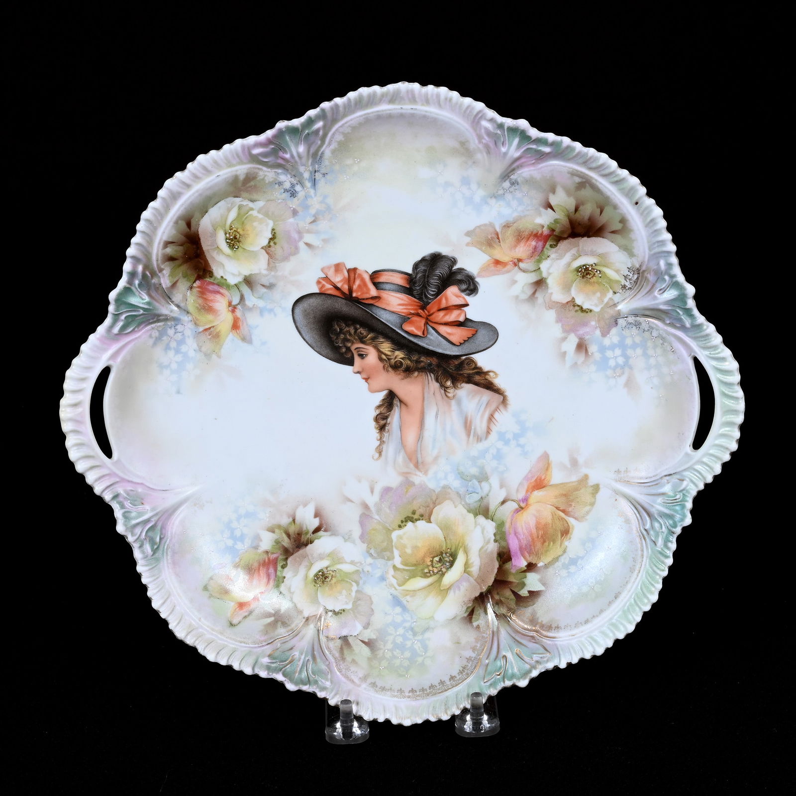 Cake Plate Marked R.S. Prussia (1 of 2)