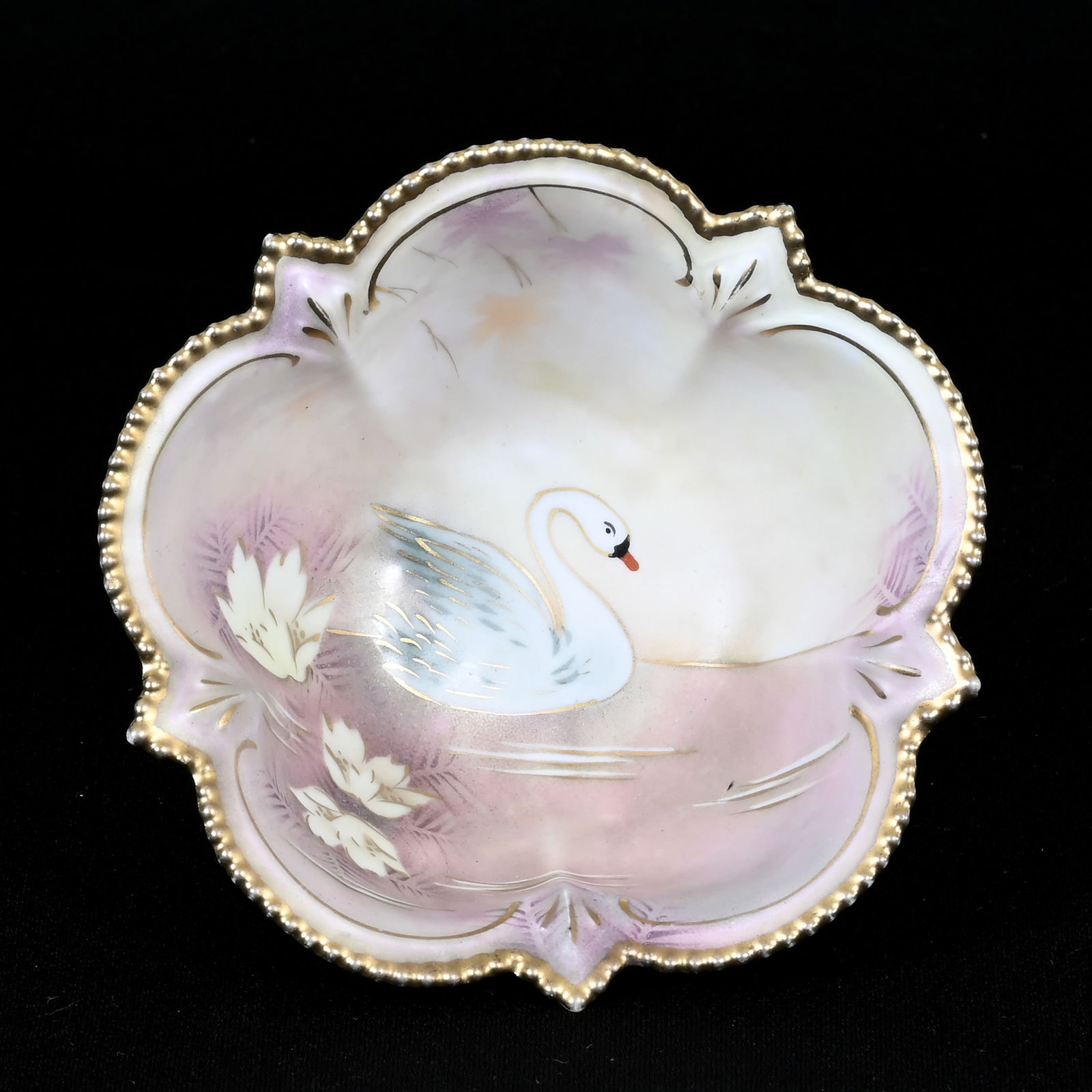 Nut Bowl, Three Footed, Unmarked R.S. Prussia (1 of 2)