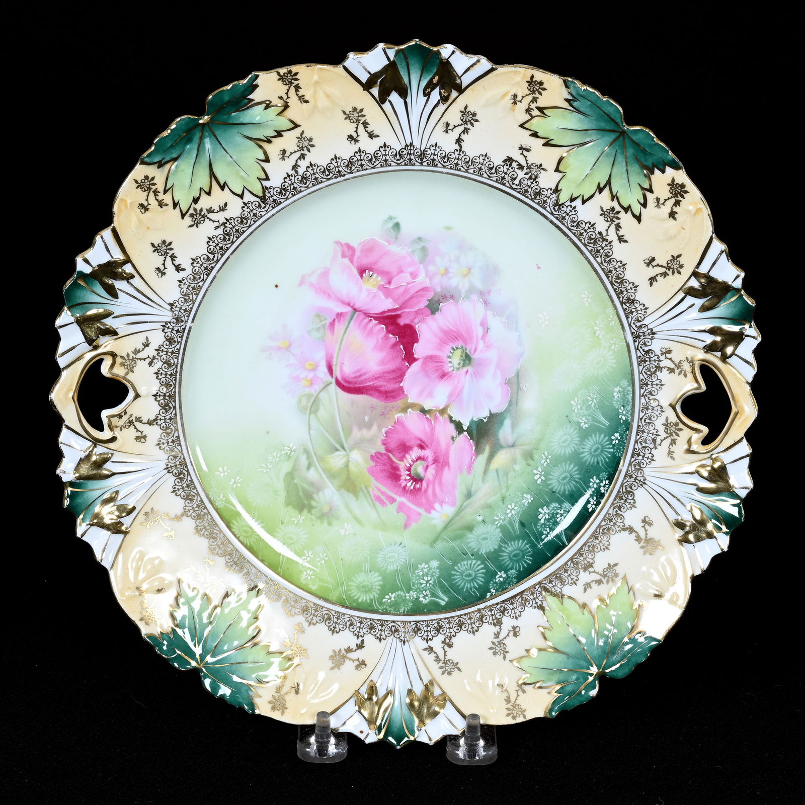 Cake Plate Marked R.S. Prussia (1 of 2)