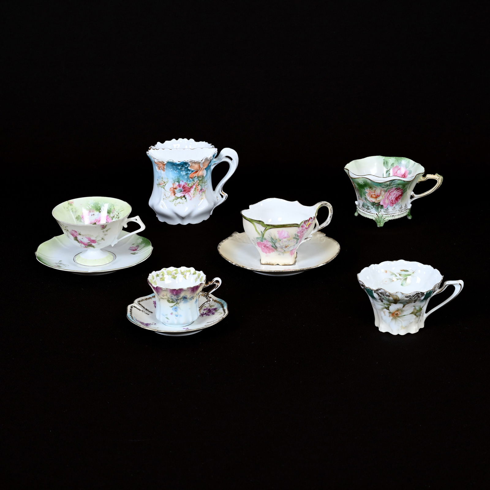 (6) Cups, R.S. Prussia Porcelain (1 of 3)