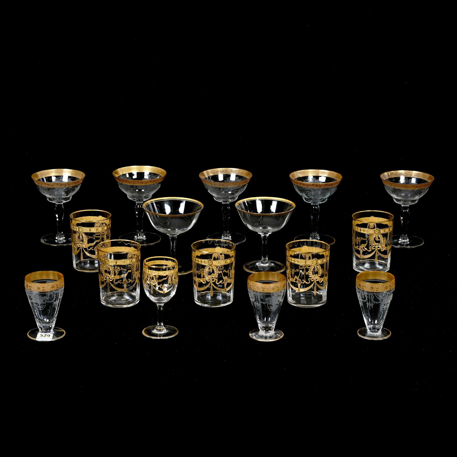 (16) Assorted Glassware Items, BPCG (1 of 3)