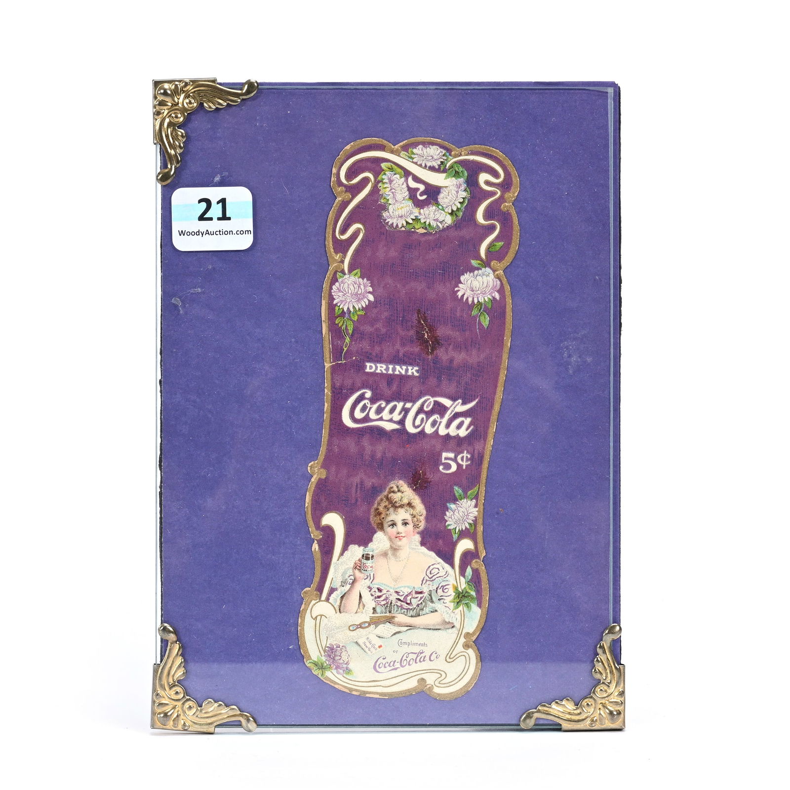 Coca-Cola Bookmark, Circa 1903, Hilda Clark (1 of 2)