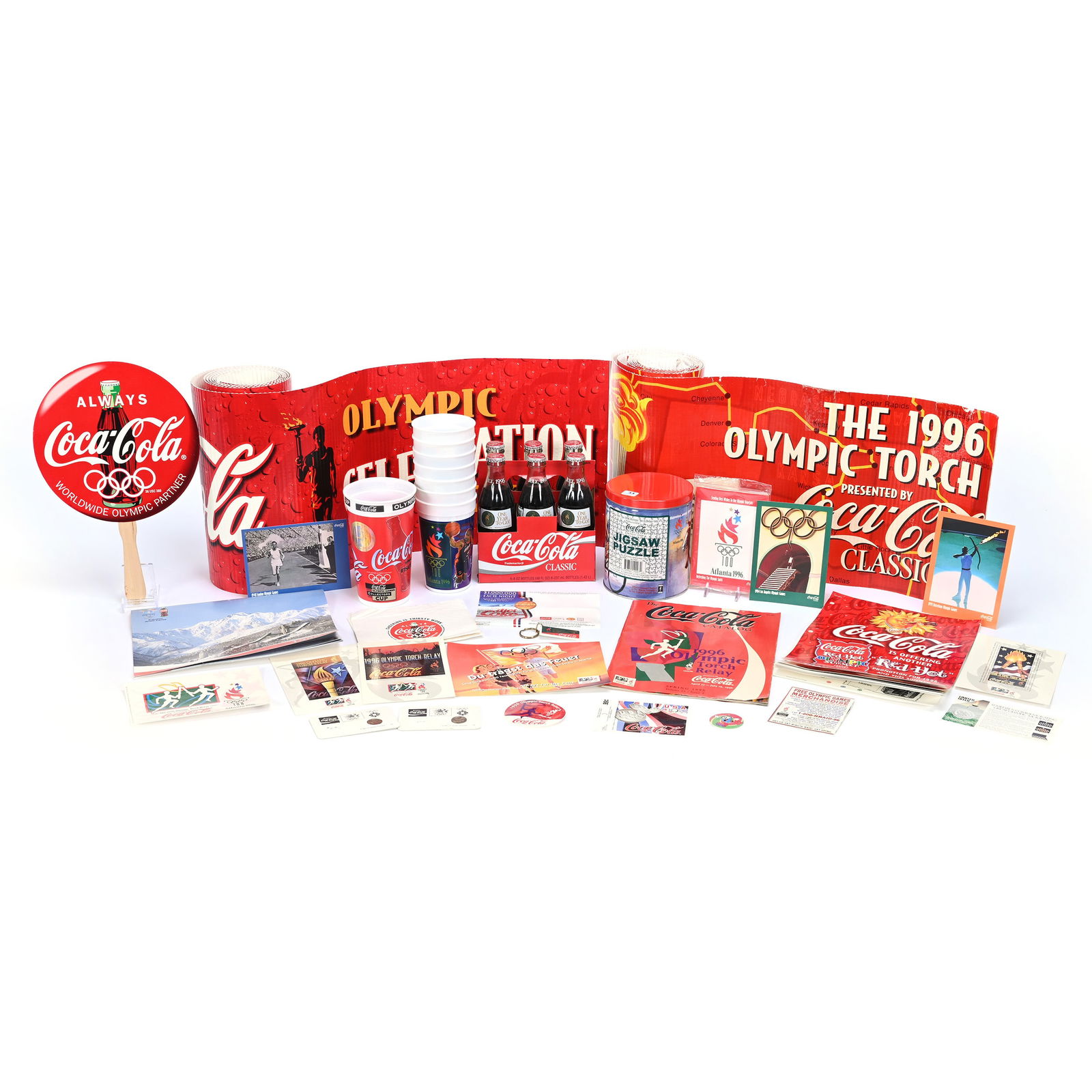 Coca-Cola, Large Assortment Of 1996 Olympic Items (1 of 4)