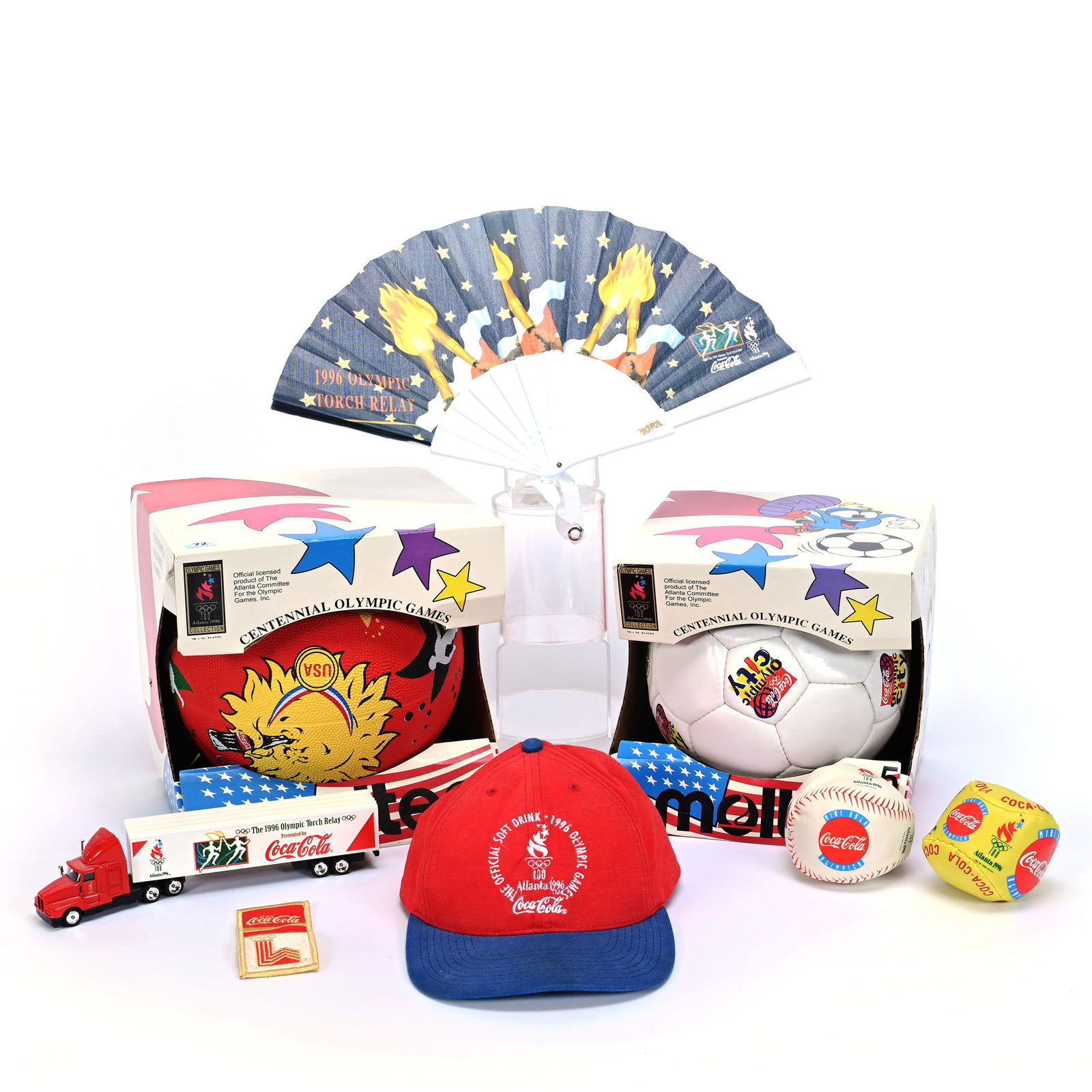 (8) Coca-Cola 1996 Atlanta Olympic Items (1 of 3)